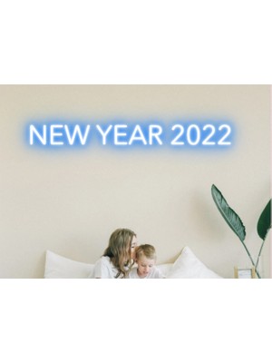 Honey Concept New Year 2022 Neon LED