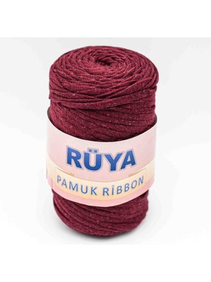 Angel Çanta Aksesuar Bordo Renk Pamuk Ribbon No:1
