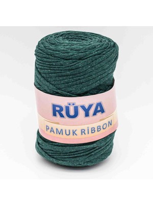 Angel Çanta Aksesuar Yeşil Renk Pamuk Ribbon No:2