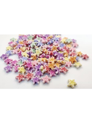 Yiğit Aksesuar  Yıldız Figür Takı Malzemesi Ara Aparat 200 Adet