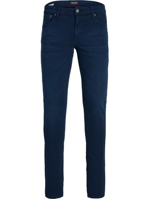 Jack & Jones 12184892 Lacivert Erkek Denim Pantolon