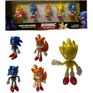Smart Toys Kirpi Sonic Oyuncak Sonic 5'li Figür Karakter Oyuncak Seti