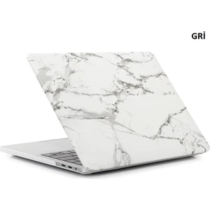 Apple Macbook Pro 15 2016 A1707 Mermer Desenli Kılıf Kapak