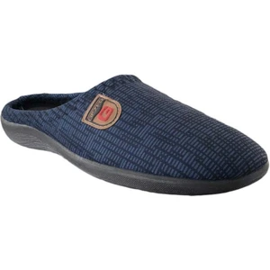 13507 Lacivert Erkek Kışlık Ev Içi Terlik