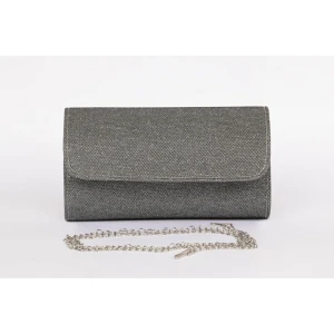 Efnan Store Platin Simli Abiye Çanta