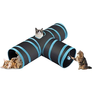 3 Girişli Kedi Tüneli