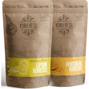 Kuru Yeşil Portakal Kurusu 50 gr - Limon Kurusu 50 gr