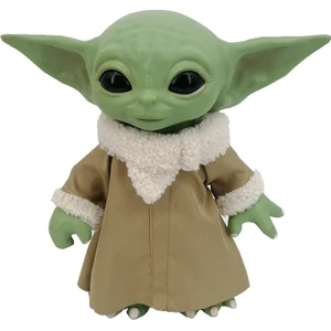 Better Life 27CM Disney Star Wars Yoda Baby Darth Pvc Anime Plush Action Figure Doll Yoda Master The Mandalorian Pvc Model Toy Collection  (Yurt Dışından)