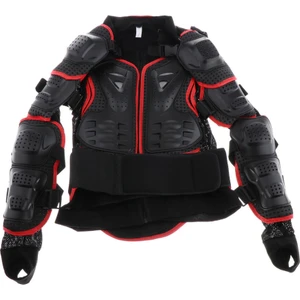 Strade Store Motosiklet Tam Vücut Ceket Göğüs Koruyucu Siyah + Kırmızı Xxxl (Yurt Dışından)