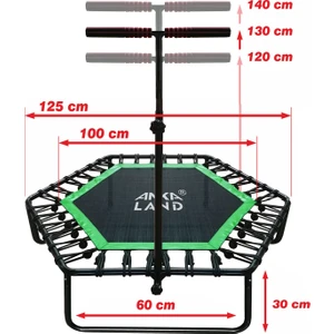 6 Gen Step Trambolini  ( Çap 125 cm )