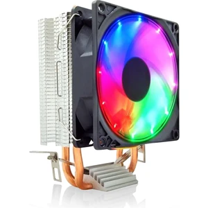 M200 2 Bakır Borulu Cpu Soğutucu Fan Rainbow