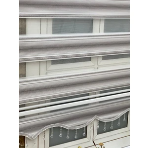 Yazar Home Boncuklu Zebra Stor Perde 557 V02