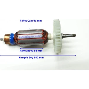 Maki̇ta Tipi Uc 4020 Endüvi̇ Rotor Kollektör