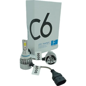 LED Xenon 2 Adet HB4-9006 LED Xenon 36W 3800LM LED Zenon Beyaz Renk Işık Turbo Fanlı