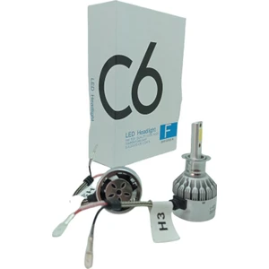 LED Xenon 2 Adet H3 LED Xenon 36W 3800LM LED Zenon Beyaz Renk Işık Turbo Fanlı