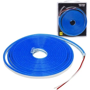 12VOLT 5metre 6X12MM Mavi Neon LED Şerit