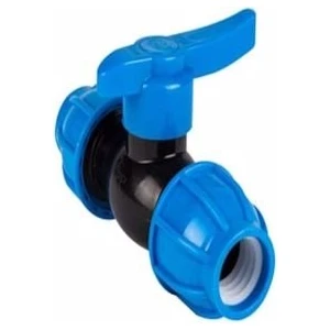 25 x 25 Pp Kaplin Çıkışlı Küresel Vana