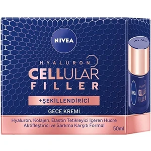 Hyaluron Cellular Filler Şekillendirici Gece Kremi 50ML
