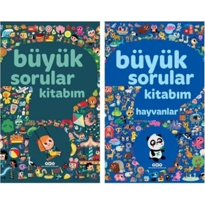 Büyük Sorular Kitabım + Büyük Sorular Kitabım Hayvanlar | 2 Kitap Set (Ciltli)