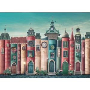 Nova Puzzle - 2000 Parça Puzzle - Sihirli Kitaplar Ülkesi