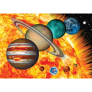 Nova Puzzle Nova 1000 Parça Güneş Sistemi ve Sekiz Gezegen Puzzle