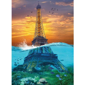 Nova Puzzle 1000 Parça Sürreal Eyfel Kulesi Puzzle
