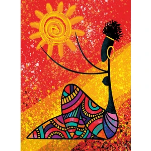 Nova Puzzle Puzzle 1000 Parça Güneş Ve Afrikalı Kadın - 41059
