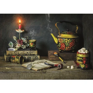 Nova Puzzle Puzzle 44006 - Çay Molası 1500 Parça Mini Puzzle