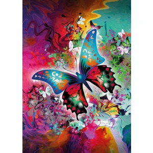 Nova Puzzle 44001 - 1500 Parça Fantastik Kelebek Mini Puzzle