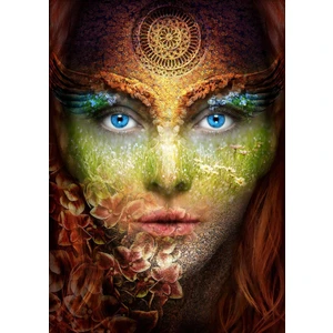 Nova Puzzle 1000 Parça Doğa Ve Kadın Puzzle
