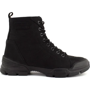 Hammer Jack 102 21520-M Bonn Erkek Deri Bot Siyah