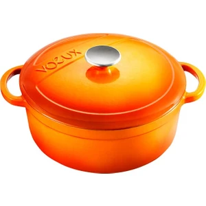 Amusant Derin Döküm Tencere 24 cm Turuncu