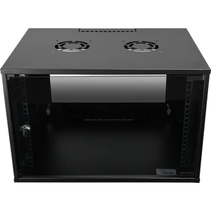 7u 545X400 mm Duvar Tipi Soho Rack Kabinet Siyah