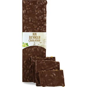 Nin Chocolate Fıstıklı Beyoğlu Çikolatası Sütlü 250G