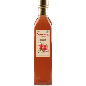Yaşamsal Organik Organik Kırmızı Dağ Eriği Sirkesi 500 ml