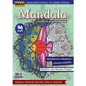 Mandala Desenlerle Boyama Terapisi 2021/03