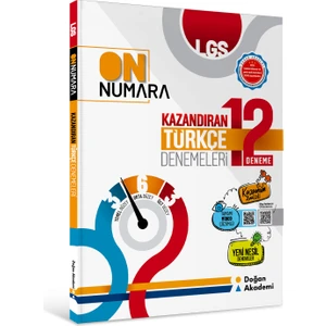 Doğan Akademi LGS On Numara Türkçe Branş Denemeleri