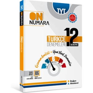 Doğan Akademi TYT Türkçe On Numara 12'li Branş Deneme