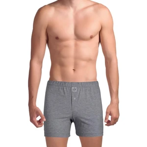 The Don Traditional Uzun Paçalı Erkek Boxer Gri Renk