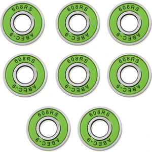 8 Adet Abec 9 Rulmanlar Yüksek Patenci Skate Scooter Kaykay Tekerlek Yeşil (Yurt Dışından)