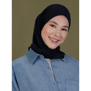 Penye Eşarp - Lacivert - Ecardin