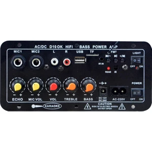 220 V / 12 V / 24 V  Araba Mono Stereo Amplifikatör (Yurt Dışından)