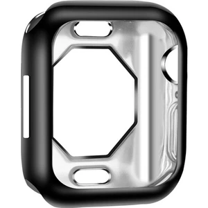 Apple Watch Uyumlu 7 41 mm Önü Açık Tasarım Parlak Silikon Kılıf