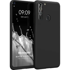 Matte Silicone Casper Via X20 Kılıf Siyah