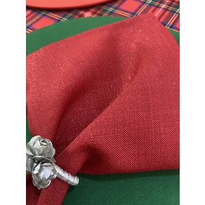 Zeren Home Servis Sunum Peçetesi Simli 35x35
