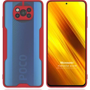 Xiaomi Poco X3 Nfc Kılıf Paradise Glow Kırmızı