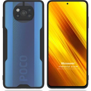 Xiaomi Poco X3 Pro Kılıf Paradise Glow Siyah