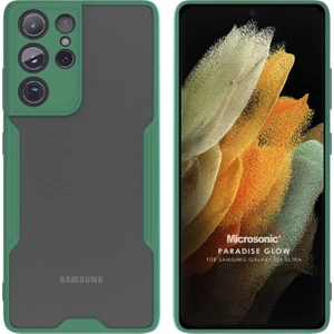 Samsung Galaxy S21 Ultra Kılıf Paradise Glow Yeşil