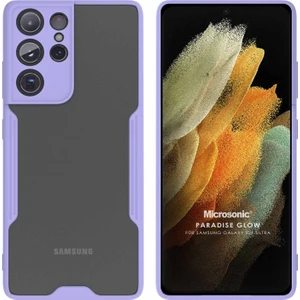 Samsung Galaxy S21 Ultra Kılıf Paradise Glow Lila