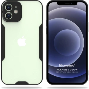 Apple iPhone 12 Mini Kılıf Paradise Glow Siyah